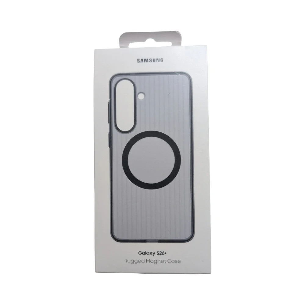 A9-O Samsung Rugged Magnet Case For Samsung Galaxy S26+ (Plus) Smoke Gray